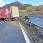 Schwerer Lkw-Unfall auf der A9 bei Kalwang