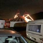 Gasaustritt in Zirkuswagen