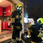 Gasaustritt in Zirkuswagen