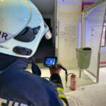 FF Klosterneuburg: Müllbehälterbrand