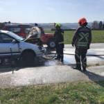 Fahrzeugbrand in Ternitz-Pottschach