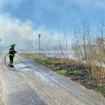 Flurbrand im Industriegebiet