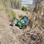 FF Leoben-Stadt: Fahrzeugbergung in Hinterberg