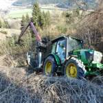 Fahrzeugbergung in Hinterberg - Bergung eines Traktorgespanns