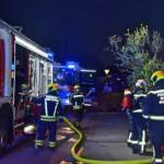 Bewohner bei Brand in Einfamilienhaus gerettet