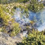 Waldbrand auf der Hochalm - Ausbreitung konnte verhindert werden