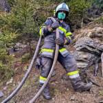 Waldbrand in der Hinterlainsach fordert den Einsatz von 11 Feuerwehren und zwei Hubschraubern
