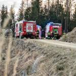 Waldbrand in der Hinterlainsach fordert den Einsatz von 11 Feuerwehren und zwei Hubschraubern