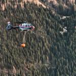 Waldbrand in der Hinterlainsach fordert den Einsatz von 11 Feuerwehren und zwei Hubschraubern