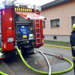 Dachstuhlbrand in Großhain