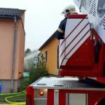 Dachstuhlbrand in Großhain
