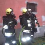 Dachstuhlbrand in Großhain