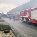 Dachstuhlbrand in Großhain