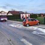 Bezirk Neunkirchen: Pkw gegen Hauseinfahrt