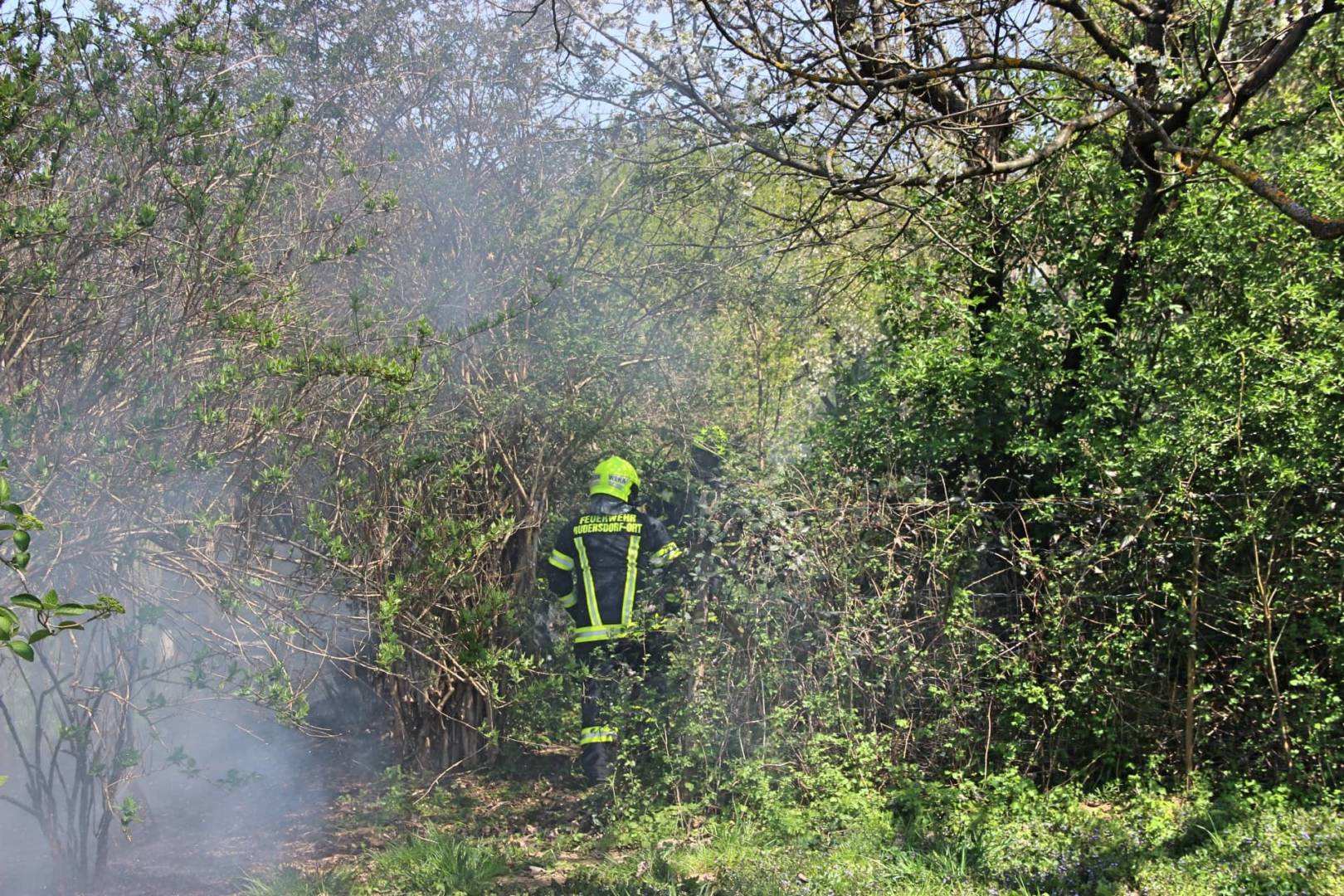 BFKDO Jennersdorf: Brandeinsatz für die FF Rudersdorf