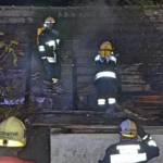 Schuppenbrand in Wiesmaden rasch gelöscht