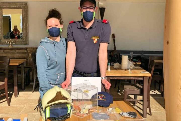 FF Leobersdorf: Spendenaktion Mund-Nasen-Schutz-Masken