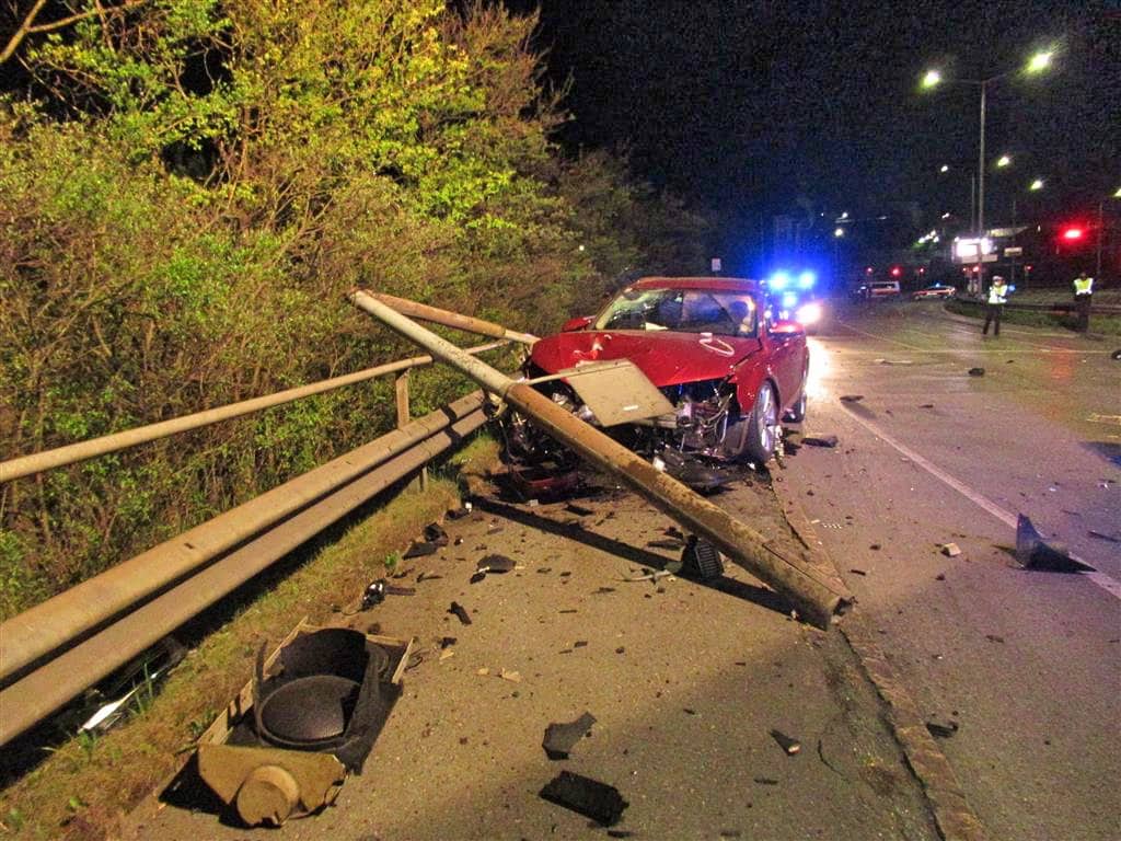 FF Leoben-Stadt: Verkehrsunfall auf der B115a