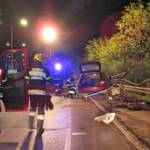 Verkehrsunfall auf der B115a Höhe Annabergkreuzung