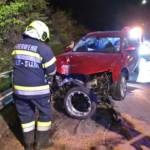 Verkehrsunfall auf der B115a Höhe Annabergkreuzung