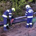 Verkehrsunfall auf der B115a Höhe Annabergkreuzung