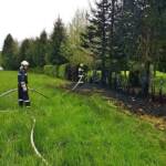 Heckenbrand in St. Martin im Sulmtal