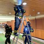 Brandeinsatz im Freizeitzentrum