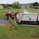 LKW-Brand Bahnhofstraße Güssing