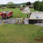 LKW-Brand Bahnhofstraße Güssing