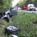 Schwerer Verkehrsunfall mit Sattelzug auf der B137