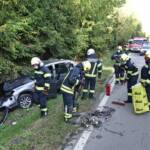 Schwerer Verkehrsunfall mit Sattelzug auf der B137