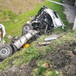 Schwerer Lkw Unfall A9 bei Kalwang