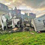 Schwerer Lkw Unfall A9 bei Kalwang