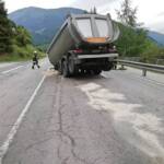 AFK Millstatt – Radenthein: LKW verlor beladenen Auflieger