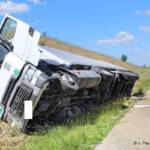 LKW-Bergung auf der A5 Nordautobahn