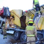 LKW-Bergung auf der A5 Nordautobahn