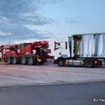 LKW-Bergung auf der A5 Nordautobahn