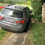 Fahrzeugbergung - PKW im Bach