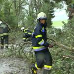 Unwetterfront über Bezirk Liezen