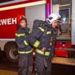 Küchenbrand in Mehrparteienhaus