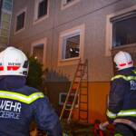 Küchenbrand in Mehrparteienhaus