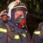 Küchenbrand in Mehrparteienhaus