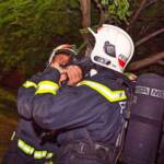 Küchenbrand in Mehrparteienhaus