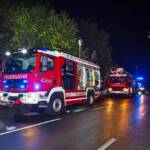 Küchenbrand in Mehrparteienhaus