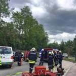 Frontal-Zusammenstoß im Ortsgebiet