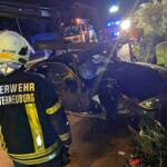 FF Klosterneuburg: Fahrzeugbergung auf der B14