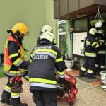 Zimmerbrand mit Menschenrettung