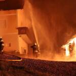BFV Deutschlandsberg: Wirtschaftsgebäudebrand in Tombach