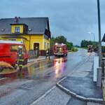 BFK Waidhofen/Thaya: Neuerliches Unwetter fordert 380 Feuerwehrleute