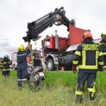 Motorradunfall auf der L159